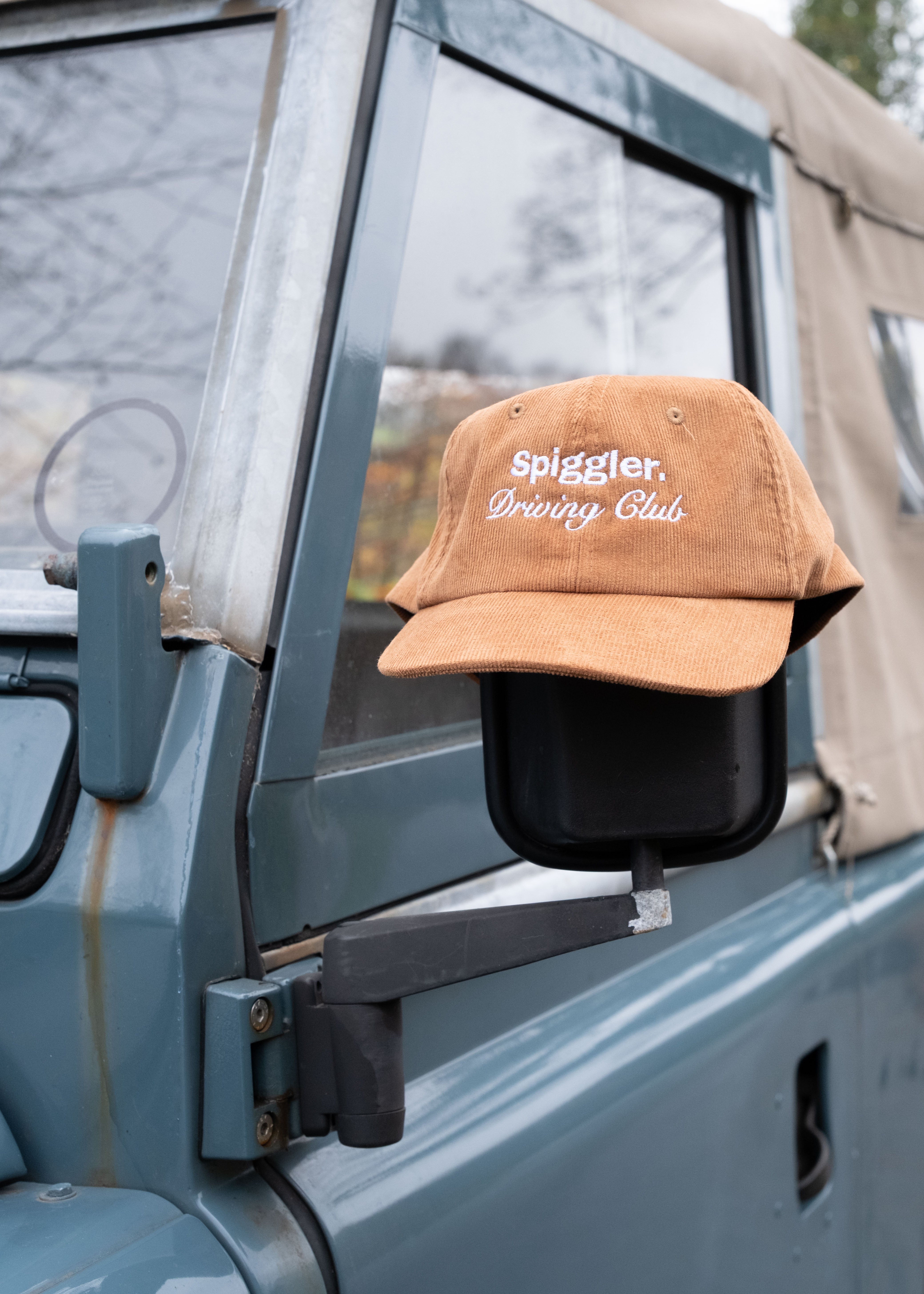 Spiggler Driving Club Camel Cap